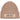 Berretto donna liu jo color taupe con logo 3D 2F5057M0300
