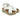 Sandalo Donna con zeppa in pelle Lux 6574 bianco
