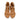 Sandali bassi donna King of hearts in ecocamoscio camel GD471