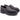 Mocassino Donna con platform in Pelle Nera  Francesco Brunelli  AO5105