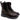 Anfibio donna in pelle nera Alessandro Borsato AB 2503