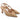 Slingback beige/camel  tacco alto con accessorio Donna Gold&Gold A25 GP737