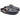 Sabot donna con pelo in vernice lucida nera Grunland SARA Cb0791 40