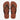 Ciabatta infradito unisex Hav.BRASIL LOGO  rust coffèe