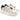 Sneaker donna in pelle color panna e accessori Gio+ PIA424A