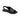 Sandali bassi donna in pelle nera Lux 3262