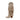 Stivali texani donna ecopelle con frange King of Hearts Olivia taupe