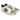 Sneaker donna pelle D. Scudieri VEGAN PIETRA BIANCO ZEBRATO