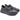 Sneakers donna in pelle nera con plantare estraibile Grunland SEVA SC6145 M4