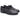 Stringata donna in morbida pelle nera King of hearts 2904 nero