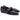 Ballerina a punta in pelle nera con borchie King of hearts 4247 vanquish nero