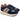 Sneakers Donna in camoscio nero con Platform Keys K-11291