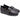 Mocassino donna con zeppa in pelle nera Grunland Rysa SC6108 25