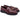 Mocassino donna in pelle lucida bordeaux con zappine Frau 90Q7