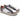 Sneakers Donna in pelle bianca e dettagli glitter Keys K11306