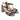 Sandalo donna carmens Cinturino T 43037 burma gesso