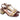 Sandali alti donna King of hearts marrone/giallo GD435