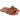 Ciabatta estiva elegante Donna in camoscio tabacco Jiudit j125
