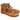 Sandali bassi donna King of hearts in ecocamoscio camel GD471