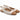 Slingback color crema in pelle Donna Frau 91p1