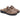 Ciabatta donna in pelle color taupe con plantare estraibile Grunland dami CE0474 68