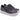 Sneaker donna in ecopelle nera con borchie Guess FLFMNGELE12