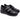 Sneakers donna in pelle nera con plantare estraibile Grunland Neta SC6128 68