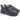 Sneakers Donna in pelle nera con platform Keys k-11212
