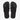 Ciabatta infradito gomma unisex Hav. BRASIL FC BLACK
