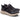 Sneaker donna in tessuto nero Skechers glide step 150484 BLK