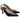 Slingback donna King of hearts in ecopelle nera GD367