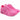 Sneakers fuxia fluo con cuori Donna 155507