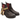 Beatles Donna in Nabuk Felmini 9225 WAX NERO EL BORDEAUX MA