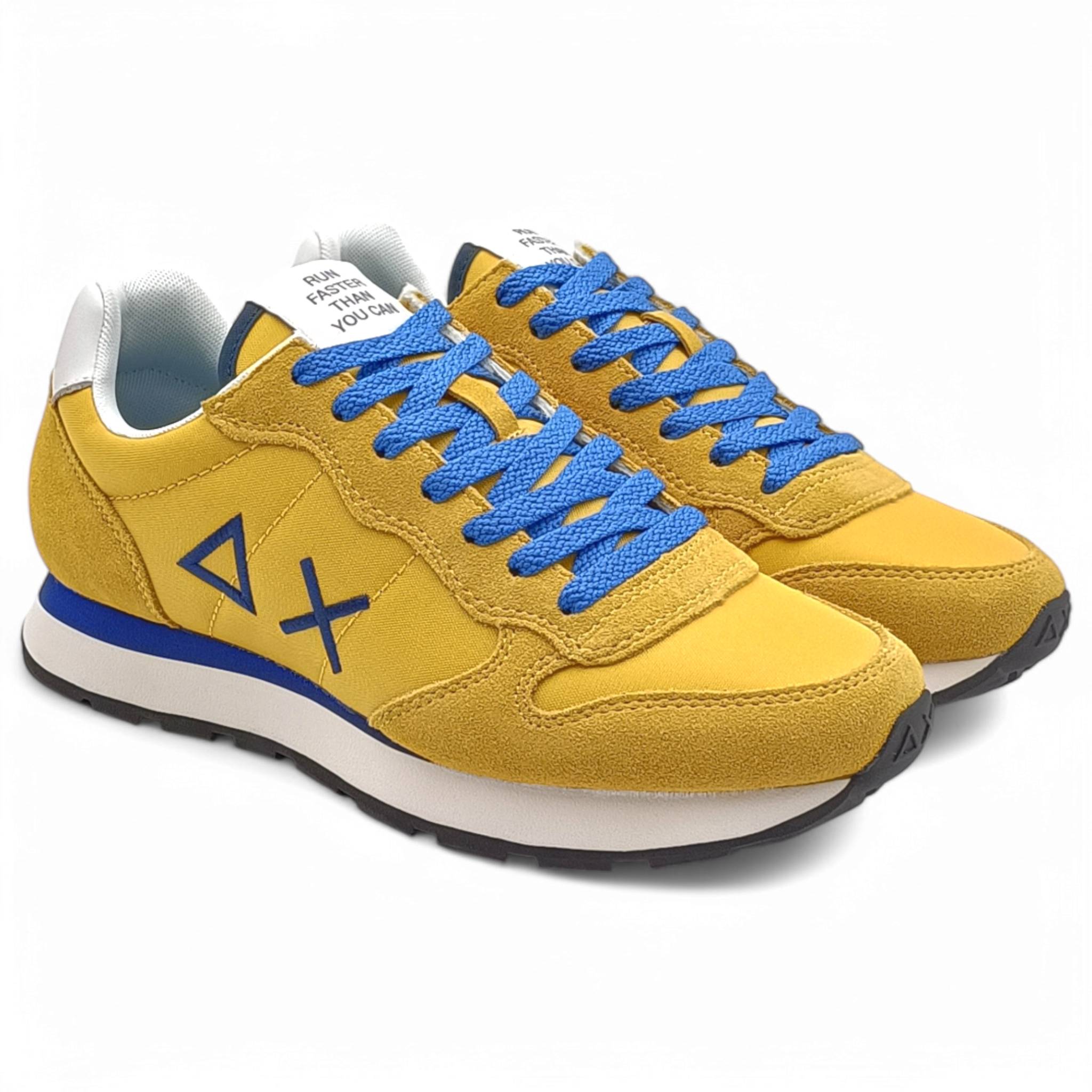 SUN68 Sneakers Uomo Gialla SUN68 tom solid z35101