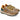 Sneaker uomo Satorisan in pelle traforata color fango 110111A