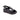 Sandali con zeppa donna Lux in pelle nera 65100
