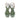Sandali alti donna Lejade in camoscio verde salvia 4050