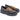 Mocassino donna liu jo in pelle nera e cavallino leopardato RUMI 34