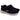 Sneaker donna Skechers go walk in tessuto nero 124640 BKRG