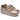 Sneaker donna Grunland in pelle/tessuto beige Nile Sc6277 68 corda