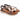 Sandalo basso in pelle laminata con platform Donna Civico20 1860