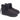 Stivaletto Donna in tessuto nero imbottito con ecopelliccia Grunland CHAB PO0052 I4