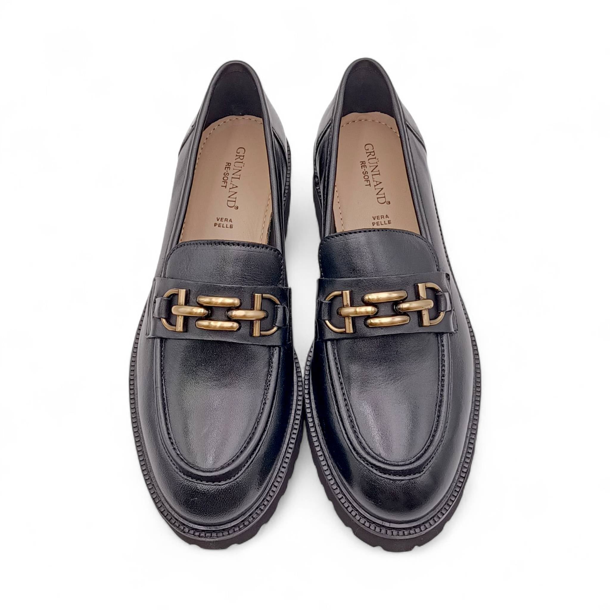 Gioseppo Mocassino Donna in Pelle Intrecciata Wabasha 79108-P Nero Gioseppo Mocassino Donna in Pelle Intrecciata Wabasha 79108-P Nero