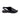Sandali bassi donna in pelle nera Lux 3262