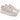 Sneaker donna similpelle beige king of hearts GB1045