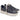 Sneaker donna in pelle nera con platform Guess FLFWLLPEL12
