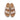 Ciabatte donna Grunland in pelle lucida beige MOLL CE0773 68 corda