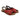 Sandalo da Donna in pelle lux 2575 rosso/t.moro