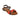 sandalo donna pelle Civico 1600 rosso/t.moro
