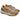 Sneaker uomo Satorisan in pelle traforata color fango 110111A